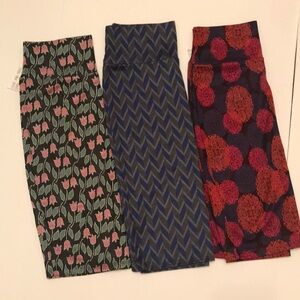 3 BRAND NEW LULAROE CASSIE SKIRTS!